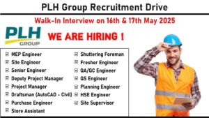 PLH Group Recruitment Drive – May 2025 (Mumbai Location Only)