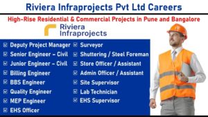 Riviera Infraprojects Pvt Ltd Careers: High-Rise Residential & Commercial Projects in Pune and Bangalore