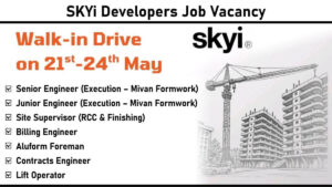SKYi Developers Job Vacancy – Walk-in Interview Drive: 21st – 24th May 2025 | Pune