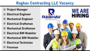 Raghav Contracting LLC Vacancy: Recruitment for Multiple Positions | Apply Now