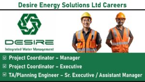 Desire Energy Solutions Ltd Careers: Walk-In Interviews on 30th & 31st May 2025 | Join India’s Water Infrastructure Revolution