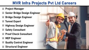 MVR Infra Projects Pvt Ltd Careers: Hiring Civil, Structural, MEP, and Safety Engineers