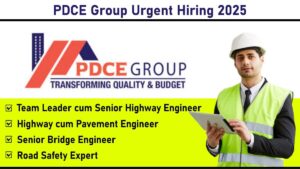 PDCE Group Urgent Hiring 2025: Recruitment for Bidding Project | Rajasthan | Apply Now