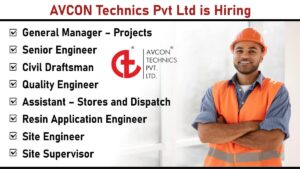 AVCON Technics Pvt Ltd is Hiring: Apply Now for Multiple Positions in Civil and Project Engineering