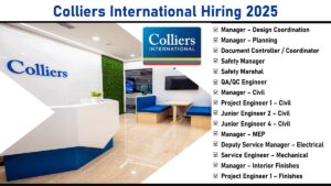 Colliers International Hiring 2025: Multiple Openings for Commercial Projects | Jobs in Gurgaon