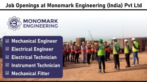 Job Openings at Monomark Engineering (India) Pvt Ltd | Hiring for O&M Roles at Mundra, Gujarat (June 2025)