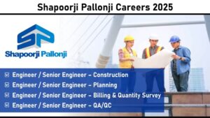 Shapoorji Pallonji Careers 2025: Urgent Civil Engineering Job Vacancies in Kolkata | Apply Now