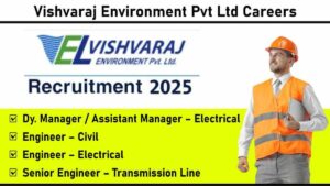 Vishvaraj Environment Pvt Ltd Careers: Water, Wastewater, Irrigation, Solar, and O&M Sectors | Yavatmal, Nagpur, Chandrapur, Jalgaon