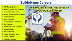 BuildAHome Careers: Job Openings in Bangalore for Civil, Architecture, Sales, and More | Apply Now