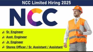 NCC Limited Hiring 2025 | RDSS 33/11 KV Lines Jobs Vijayawada & Guntur